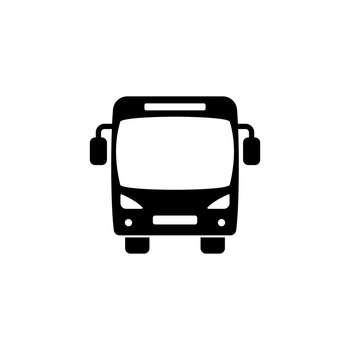 bus icon vector illustration symbol design