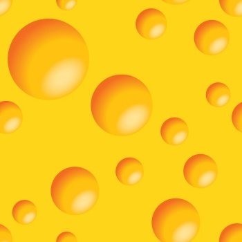Seamless Cheese Hole Pattern Background Wallpaper