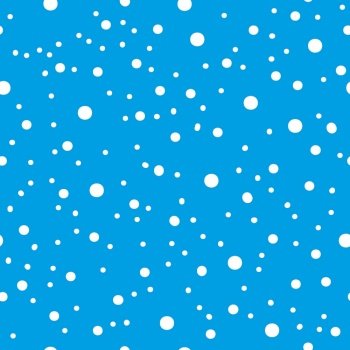 Seamless Christmas snowfall pattern background