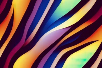 Neon themed seamless textile pattern 3d illustrated
