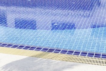 Swimming pool at boutique hotel, stock photo