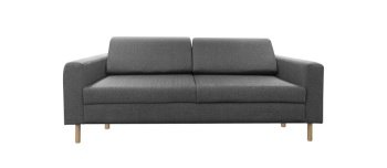 furniture gray color sofa bed multi function with isolated white background