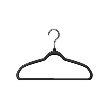 wardrobe hanger clothes cartoon. wardrobe hanger clothes sign. isolated symbol vector illustration. wardrobe hanger clothes cartoon vector illustration