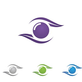  Eye Care  vector logo design