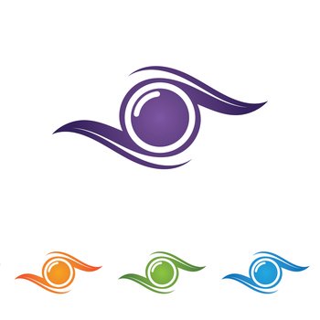  Eye Care  vector logo design