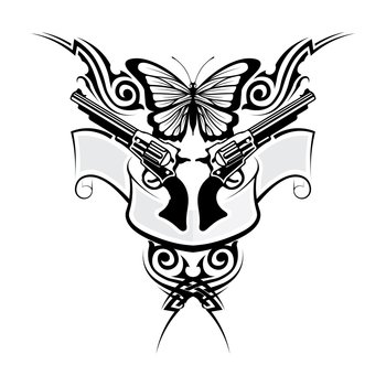 Beauty Butterfly Vector icon design animal