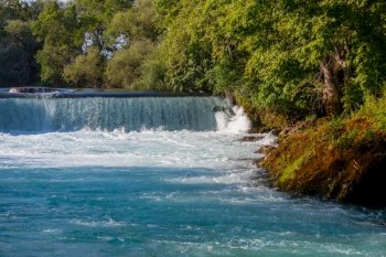 Manavgat waterfall in Antalya - Turkey