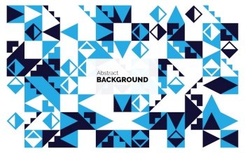 Colourful abstract geometric shapes background Vector illustration