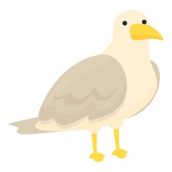 Seagull icon cartoon vector. Sea bird. Marine fly. Seagull icon cartoon vector. Sea bird
