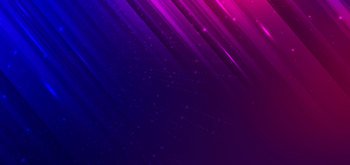 Abstract technology futuristic glowing blue and pink background with light lines with speed motion blur effect. Vector illustration