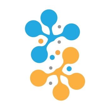 Molecule Logo and symbol Icon Vector Template
