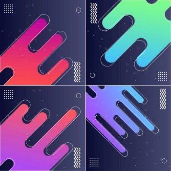 Abstract Designs in Color: Vector Illustrations