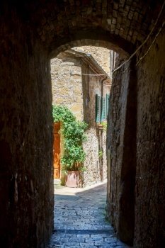 Pienza, historic town in Siena province, Tuscany, Italy