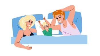 family relaxing vector. happy fun, child man father, lifestyle young, woman together, kid joy son home family relaxing character. people flat cartoon illustration. family relaxing vector