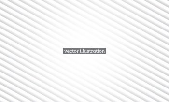 White Geometric Background with Lines. Vector Illustration.