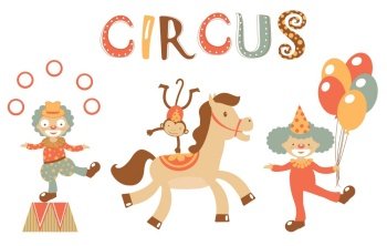Circus vector image