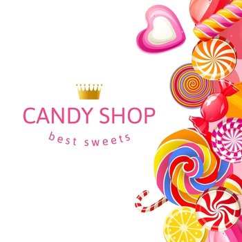 Candy shop2 vector image