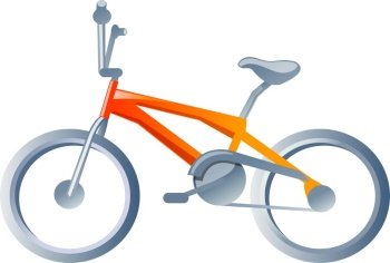 Icon bicycle vector image