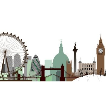 London vector image
