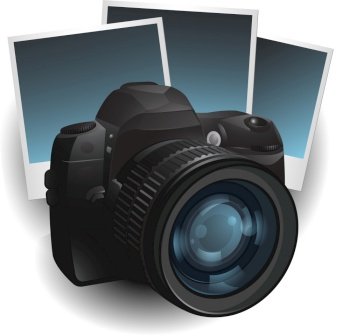 Photo camera vector image
