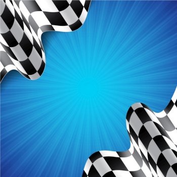 Race background vector image