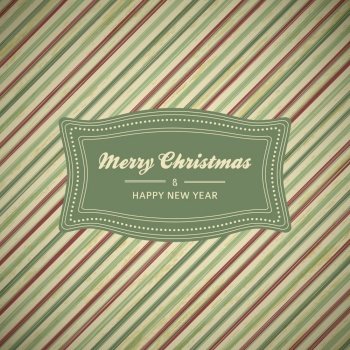 Vintage christmas card background Royalty Free Vector Image