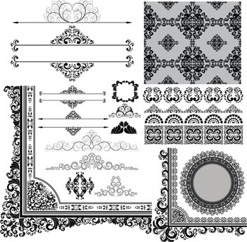 Design elements Royalty Free Vector Image