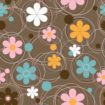 Colorful seamless pattern Royalty Free Vector Image