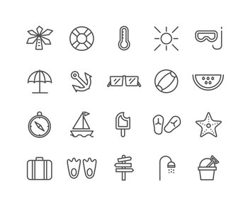 Simple set of summer thin line icons editable vector image-Icon ,Set ,Summer ,Icons ,Line ,Simple ,Beach ,Ship ,Drawing ,Ball ,Rest ,Palm ,Bikini ,Sunglasses ,Starfish ,Life ,Ring ,Thin ,Editable ,Season ,Vector ,Tree ,Hat ,Design ,Travel ,Sign ,Relax ,Sun ,Sea ,Cap ,Symbol ,Swimming ,Luggage ,Boat ,Suitcase ,Lighthouse ,Snorkel ,Parasol ,Graphic ,Illustration ,Horse ,White ,Background ,Camera ,Shoe ,Fish ,Cocktail ,Drink ,Holiday ,Glasses ,T