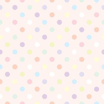 Colorful dots retro vector image