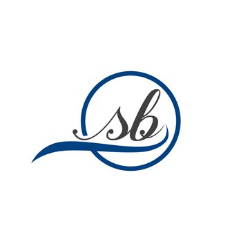 Sb logo Royalty Free Vector Image