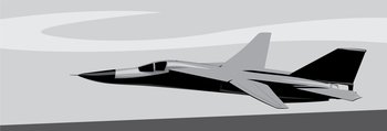 General dynamics f-111 aardvark Royalty Free Vector Image