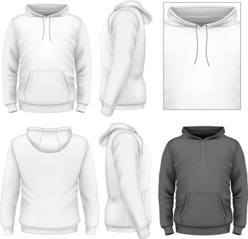 t-shirt and windcheater polo hoodie male clothes