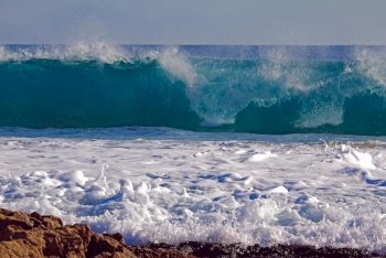 beach waves ocean water splash