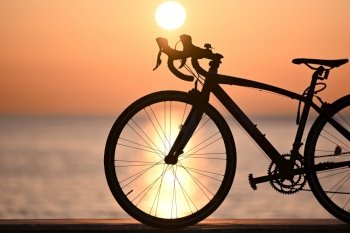 bike sun sunset road bike bicycle
