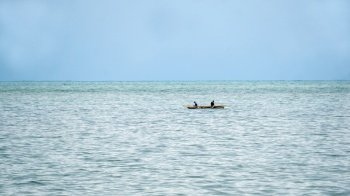 boat sea tanzania fisherman ocean