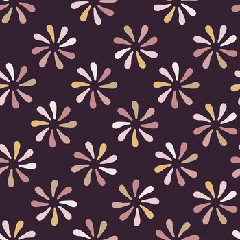 Petal flowers pattern