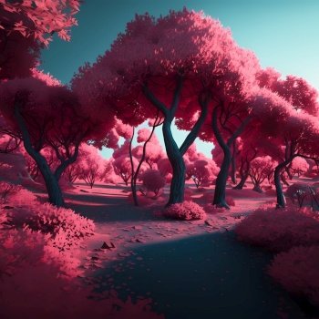 Pink Forest 4