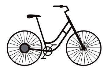 A bike. Bicycle icon vector. The concept of cycling. Trendy flat style for graphic design, logo, website, social media, ui, mobile app.. A bike. Bicycle icon vector. The concept of cycling. Trendy flat style for graphic design, logo, website, social media, ui, mobile app