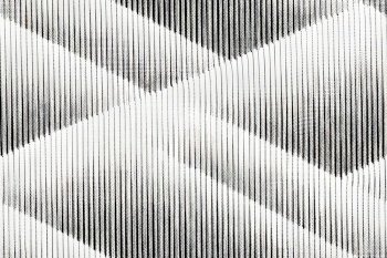 Vertical shot of Monochrome design seamless textile pattern 3d illustrated