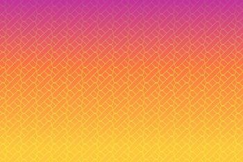 Pattern with geometric elements in orange-pink tones. vector abstract gradient background