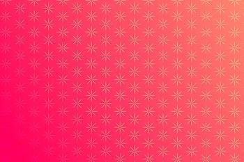 Pattern with star-shaped geometric elements in pink tones. vector abstract gradient background