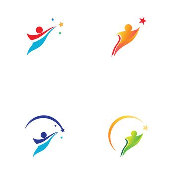 Healthy Life Logo template vector icon
