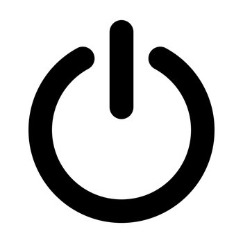 on button icon vector template illustration logo design
