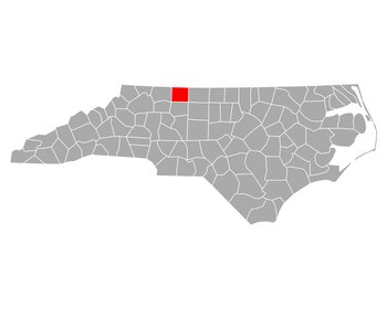 Map of Stokes in North Carolina