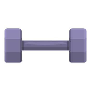 Home dumbbell icon cartoon vector. Fit workout. Sport training. Home dumbbell icon cartoon vector. Fit workout