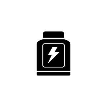 Sport Nutrition vector icon. Simple flat symbol on white background. Sport Nutrition, modern flat icon