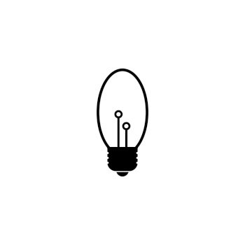 light bulb icon vector illustration symbol design.