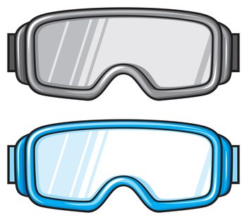 Ski sport goggles