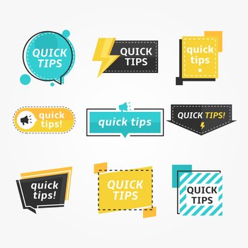 quick tips helpful information